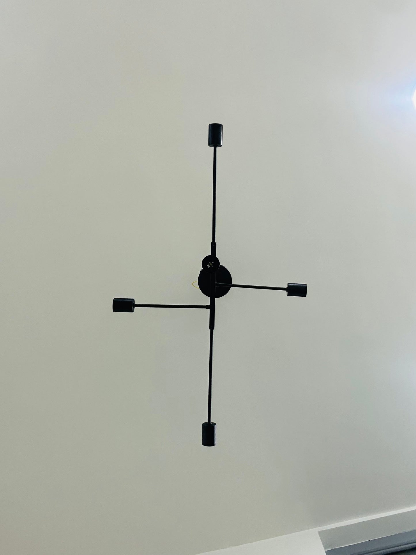 5 Arm Modern Brass Sputnik Chandelier