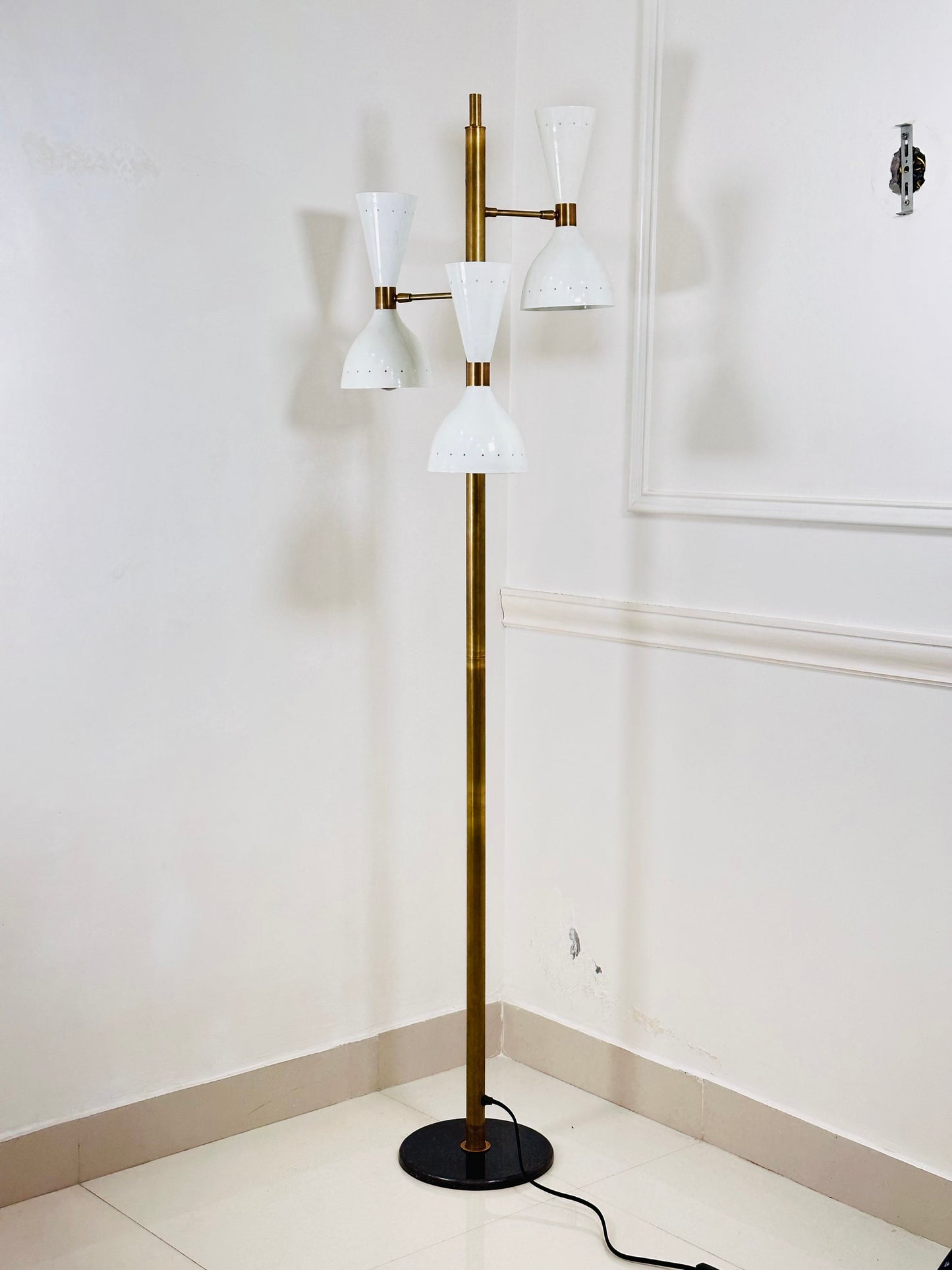 Modern Handcrafted Sputnik Floor Lamp