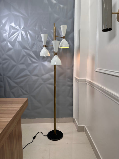 Modern Handcrafted Sputnik Floor Lamp